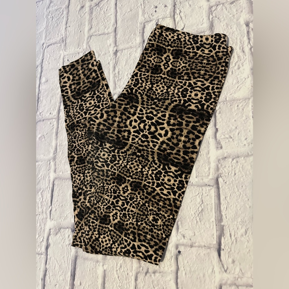 Cheetah Material Girl Cotton Leggings
